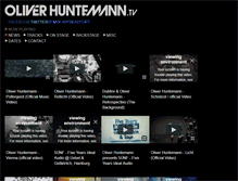 Tablet Screenshot of huntemann.tv